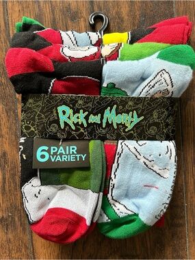 Rick and Morty, Men Socks